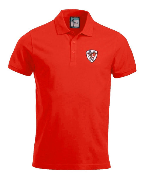 Bristol City Retro Football Polo Shirt 1970s - Polo