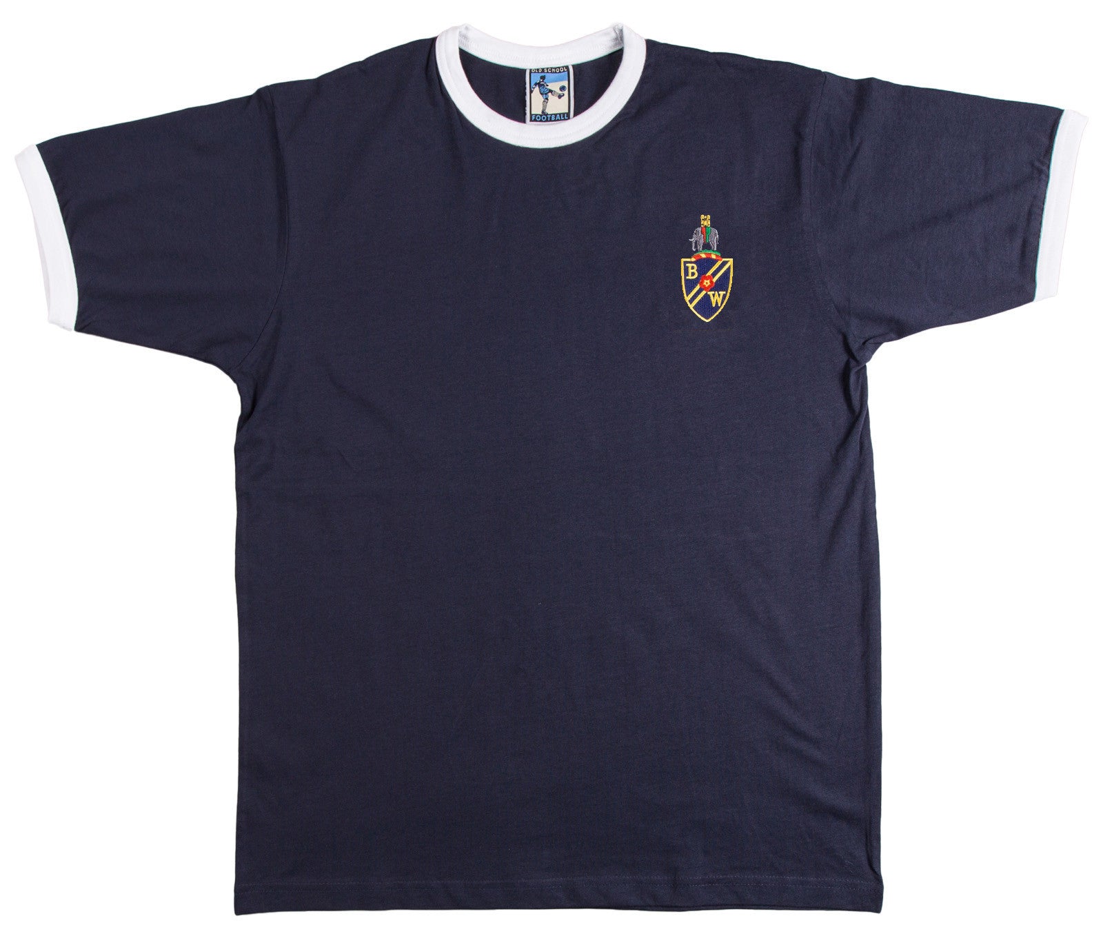 Bolton Wanderers Retro Football T Shirt 1950s / 1960s - Old School Football