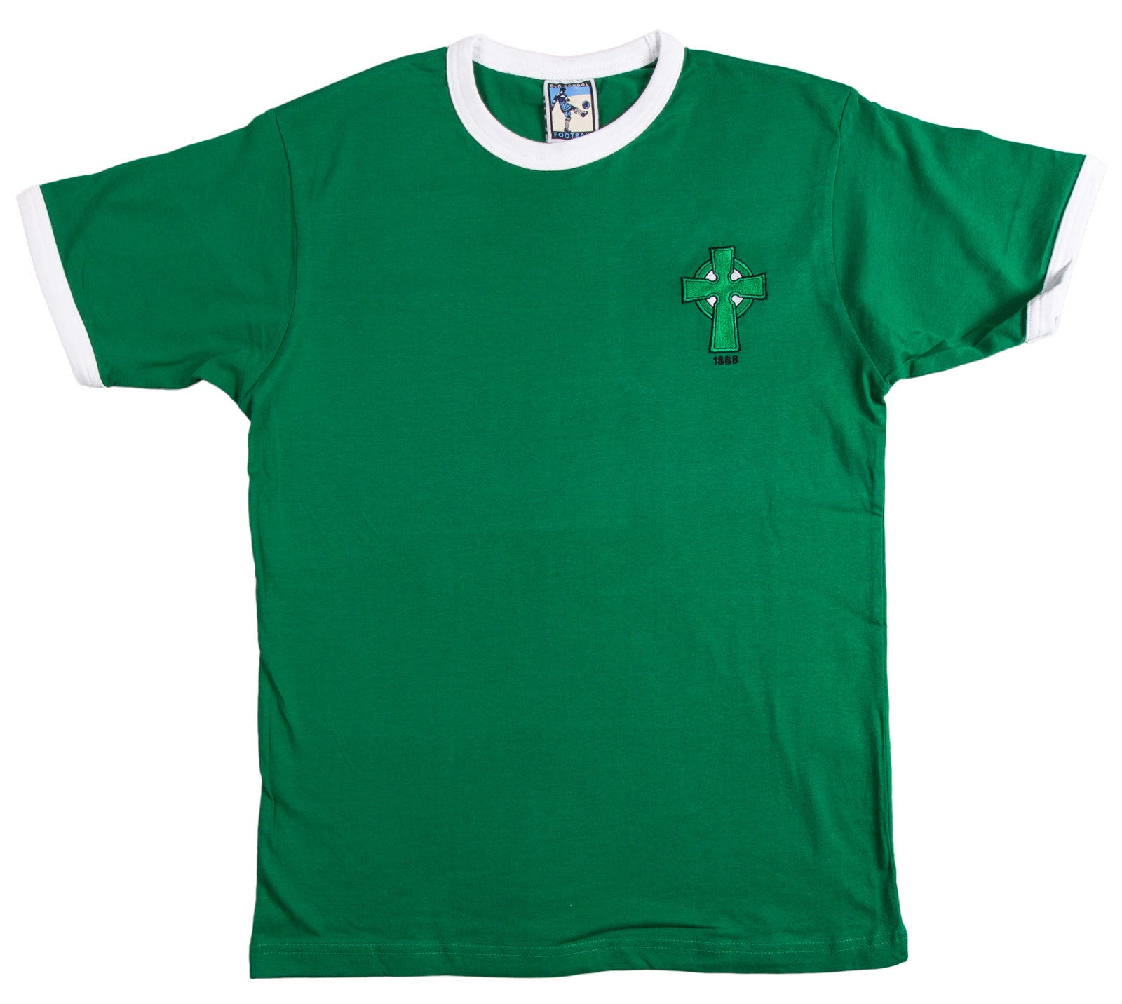 Celtic Retro Football T Shirt 1888 - Old School Football