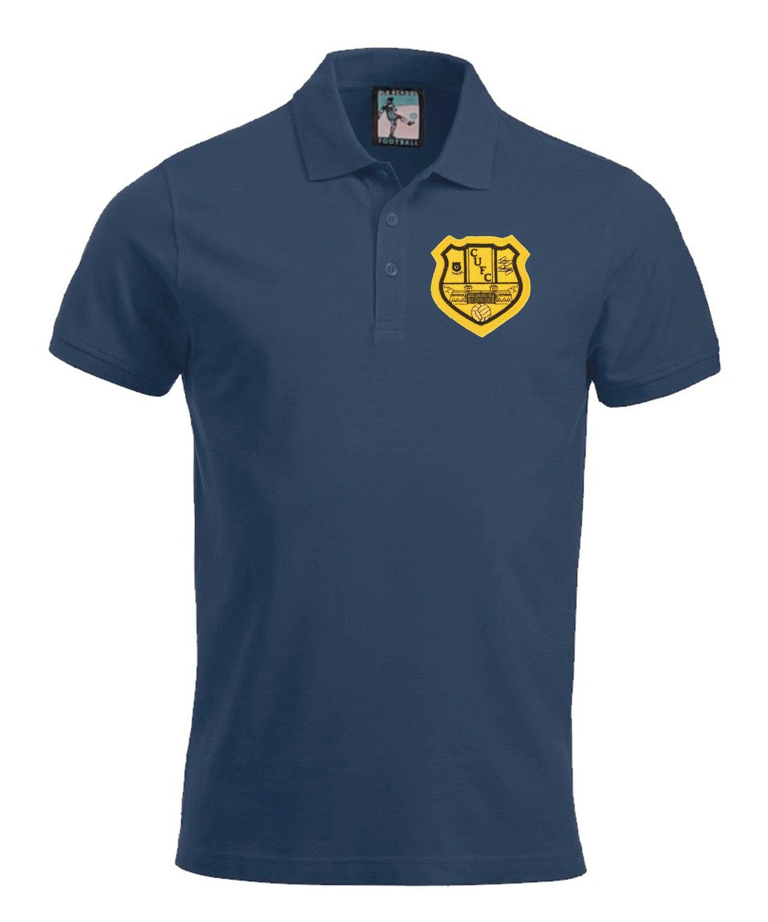 Cambridge United Retro Football Polo Shirt 1969 - 1971 - Polo
