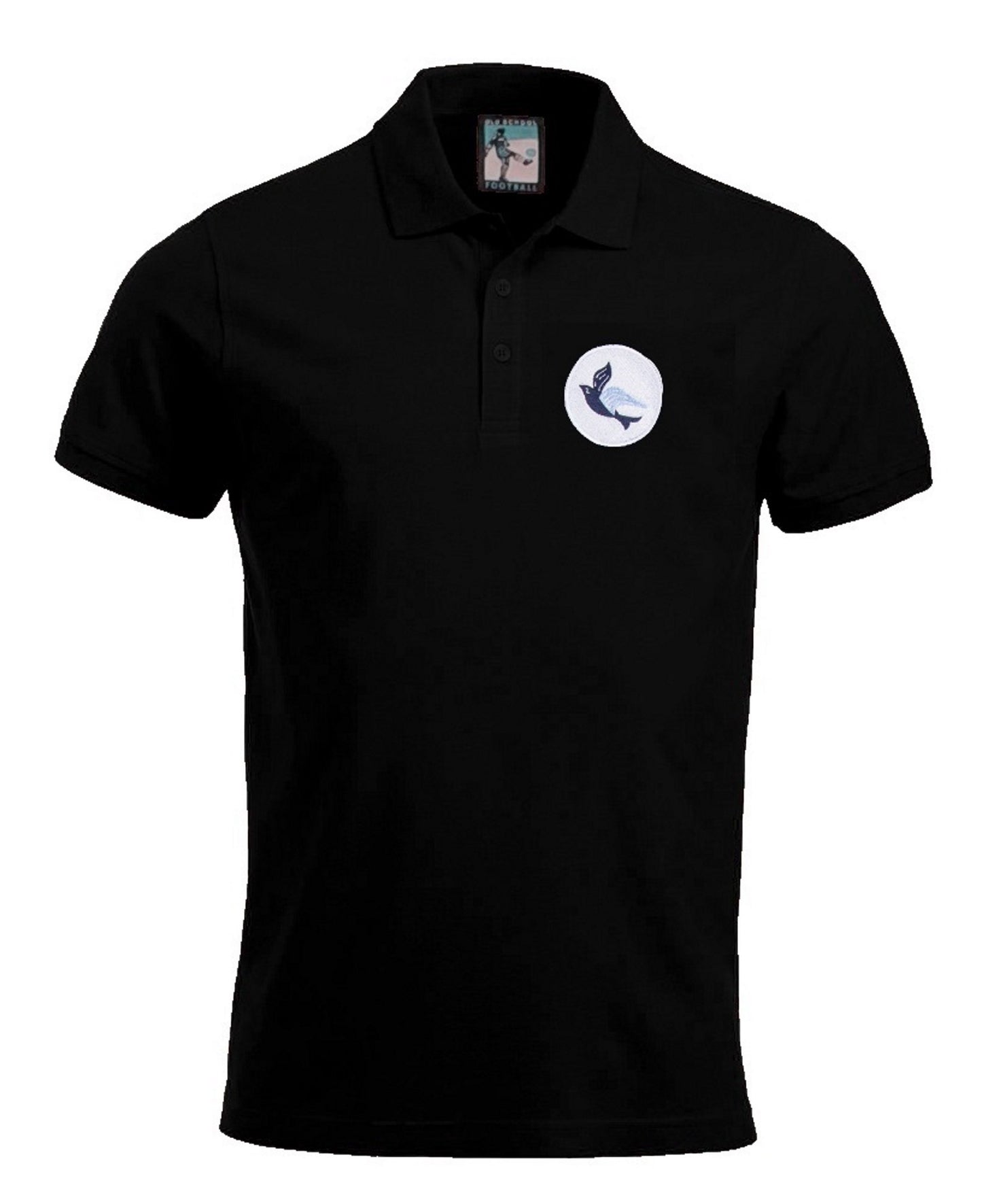 Cardiff City Retro Football Polo Shirt 1960s - Polo