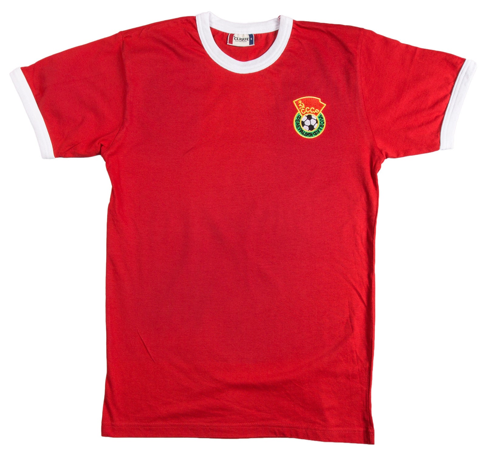 Russia USSR Retro Football T Shirt 1970s CCCP - Old School Football