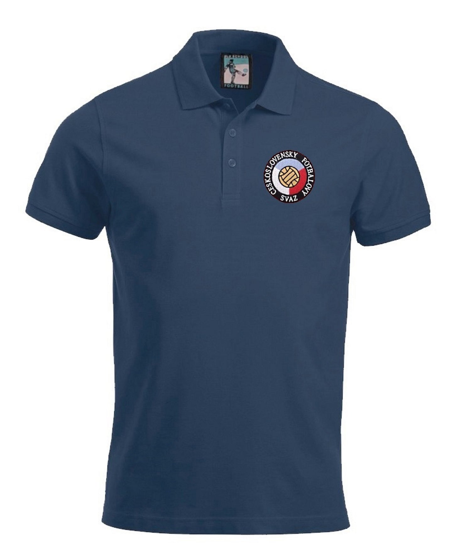 Czechoslovakia Retro Football Polo Shirt - Polo