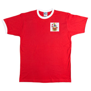 Crewe Alexandra Retro Football T Shirt 1960s - T-shirt