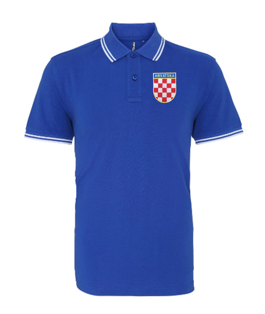 Croatia National Retro Football Iconic Polo - Polo
