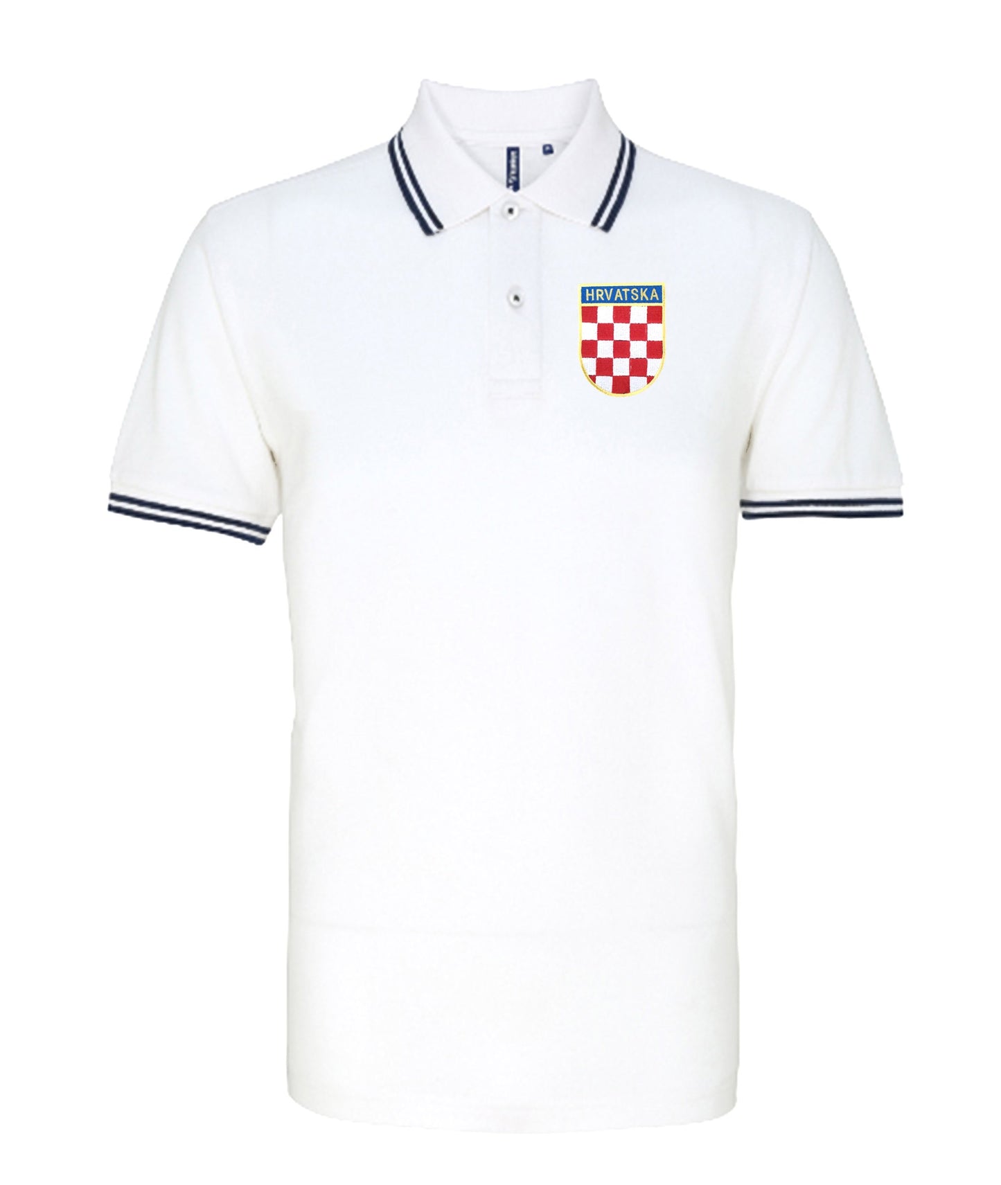 Croatia National Retro Football Iconic Polo - Polo