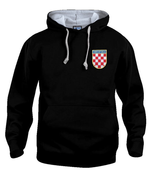 Croatia Retro Football Hoodie
