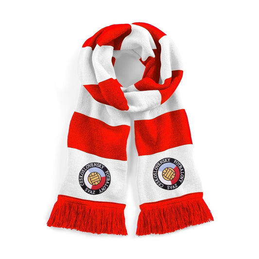 Czechoslovakia Retro Football Scarf 1980s - Old School Football