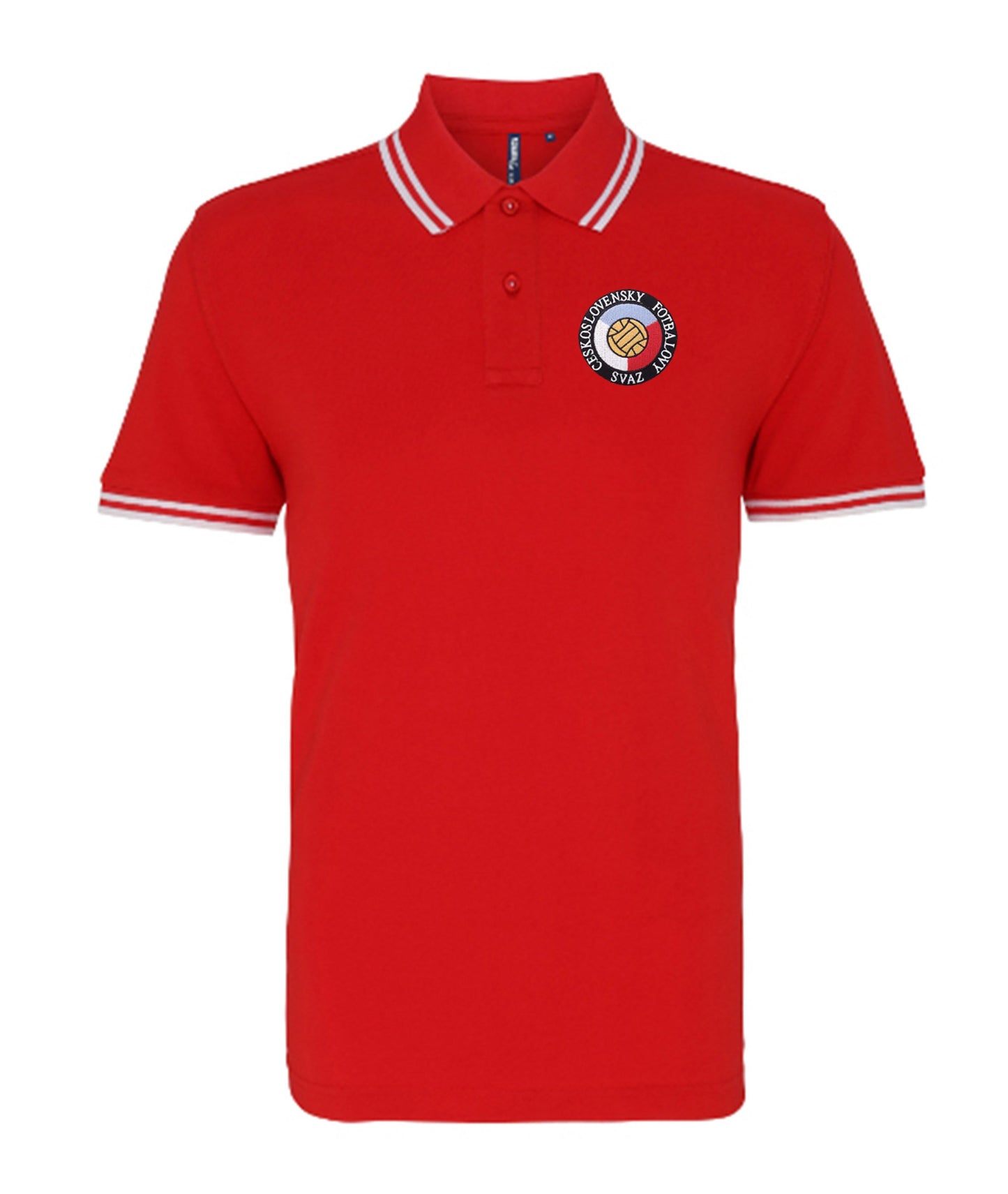 Czechoslovakia National Retro Football Iconic Polo - Polo