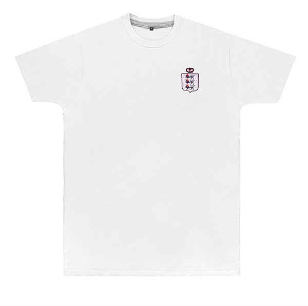 England Retro Football T Shirt 1900 - 1939 - Old School Football