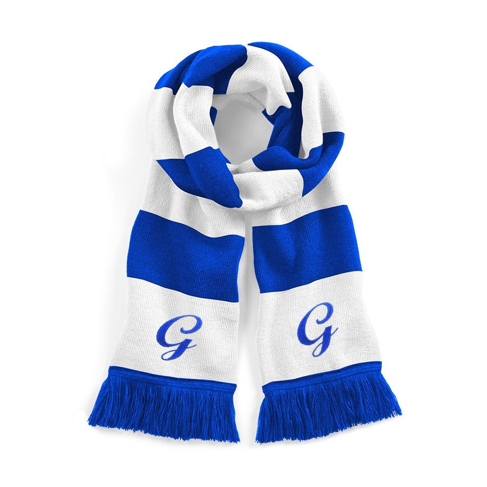 Gillingham Retro Football Scarf 1970s - Old School Football