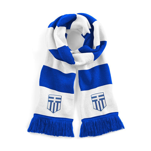 Greece Retro Football Scarf - Old School Football