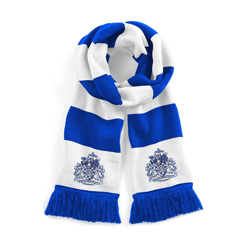 Halifax Town Retro Football Scarf - Old School Football