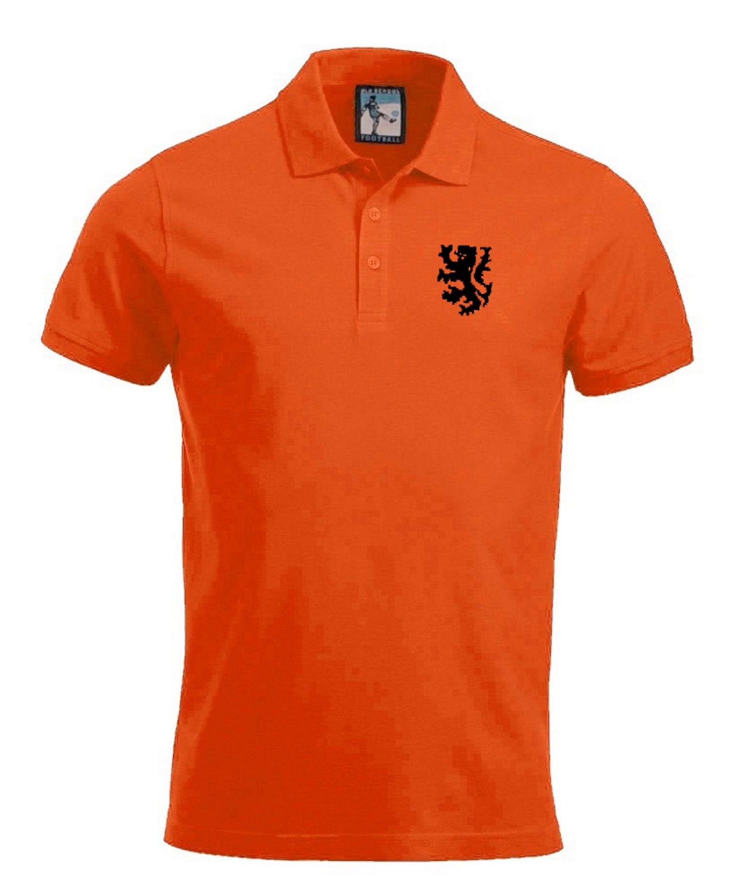 Holland Retro Football Polo Shirt 1970s Netherlands - Polo