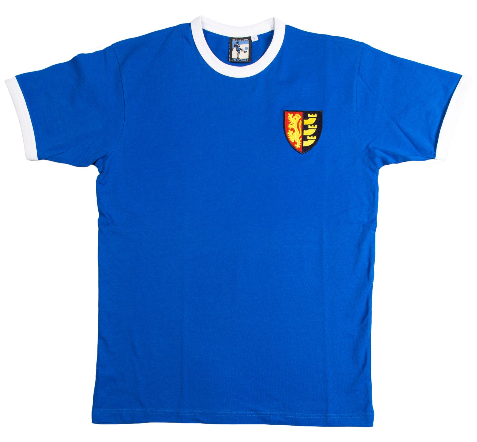 Ipswich Town Retro Football T Shirt 1960s - 1970s - Old School Football