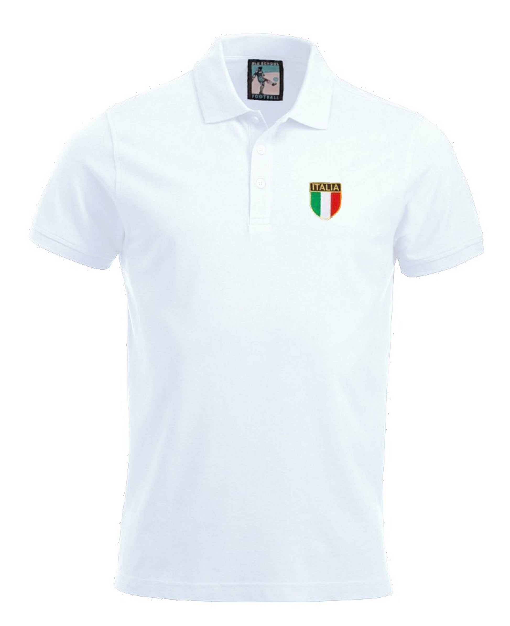 Italy Retro 1960s Football Polo Shirt - Polo