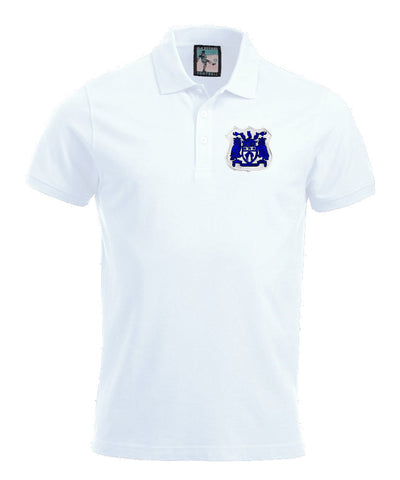 Leeds United Retro Football Polo Shirt 1950s - Polo