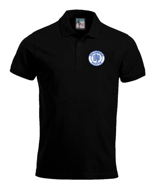 Macclesfield Town Retro 1960s Football Polo Shirt - Polo