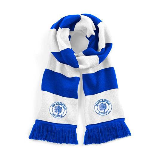 Macclesfield Town Retro 1960s Traditional Football scarf - Scarf