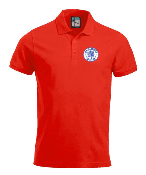 Macclesfield Town Retro 1960s Football Polo Shirt - Polo
