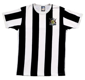Notts County Retro Football T Shirt 1960s - 1970s - Old School Football