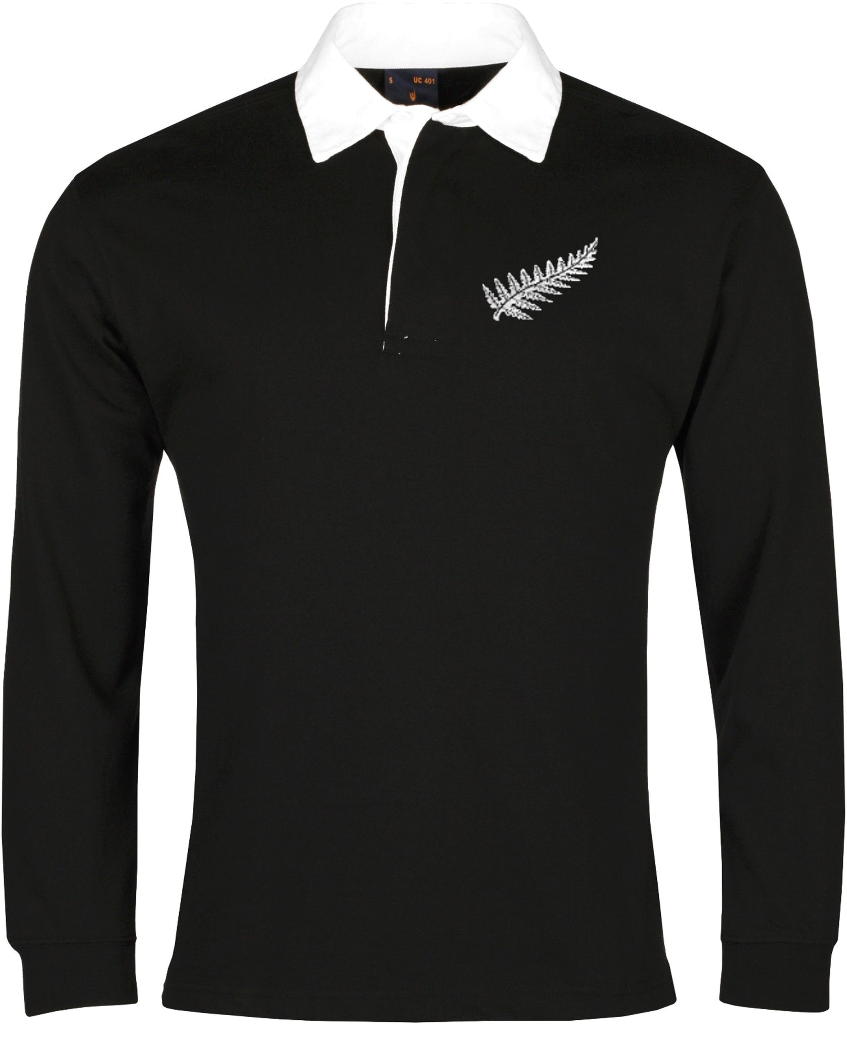 New Zealand Retro Rugby Shirt Long-sleeved - Rugby Shirt