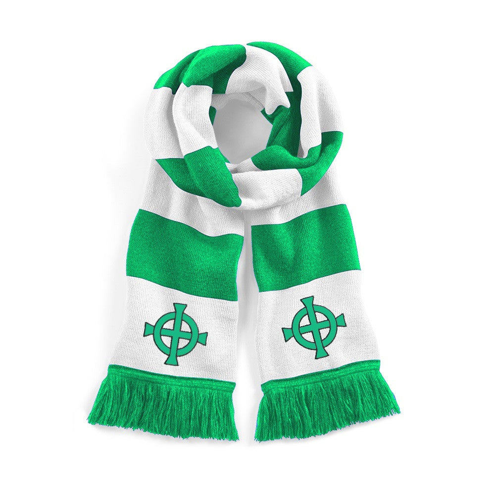 Northern Ireland Retro Football Scarf - Old School Football