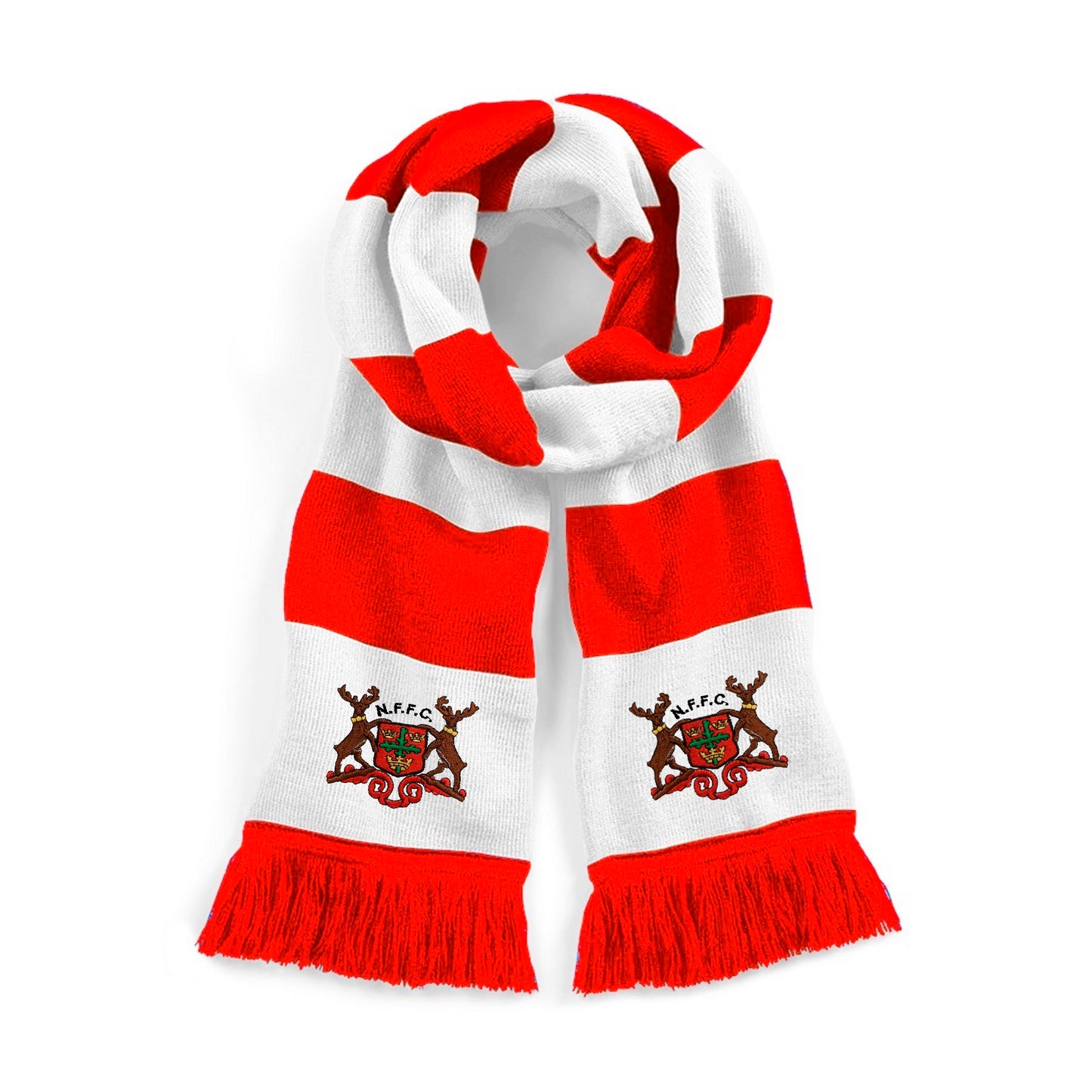 Nottingham Forest Retro Football Scarf - Old School Football