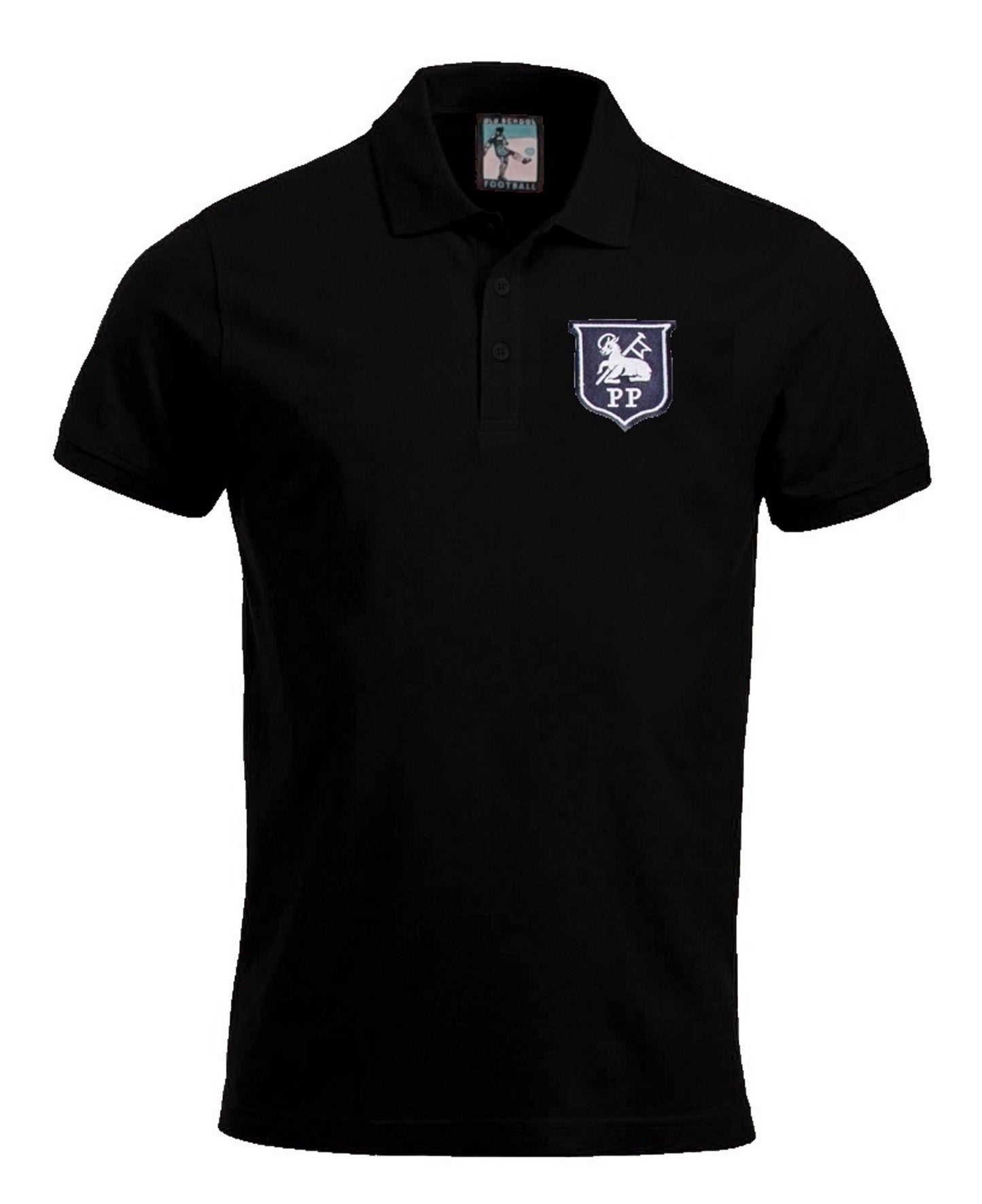 Preston North End Retro 1940 - 1960s Football Polo Shirt - Polo