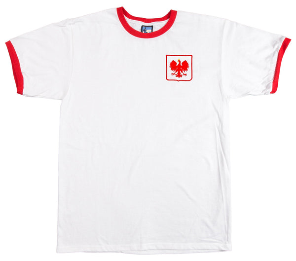 Poland Retro Football T Shirt 1960s - Old School Football