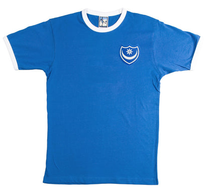 Portsmouth Retro Football T Shirt 1960s - Old School Football