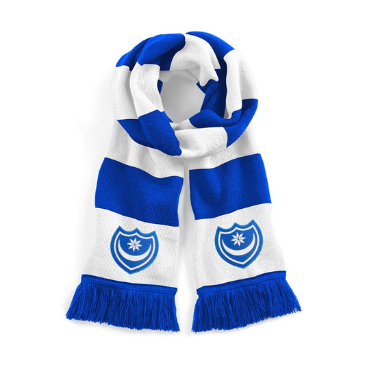 Portsmouth Retro Football Scarf 1960s - Old School Football