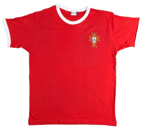 Portugal Retro Football T Shirt 1970s - Old School Football
