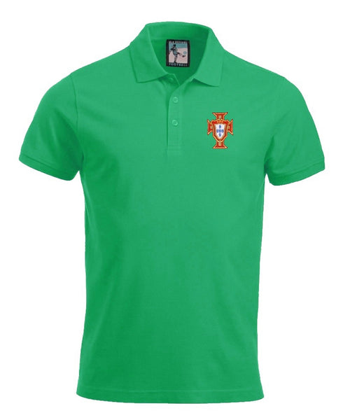Portugal Retro 1960s Football Polo Shirt - Polo
