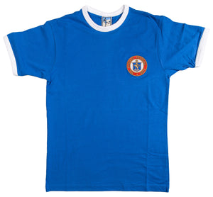 Glasgow Rangers Retro Football T Shirt 1950 - Old School Football