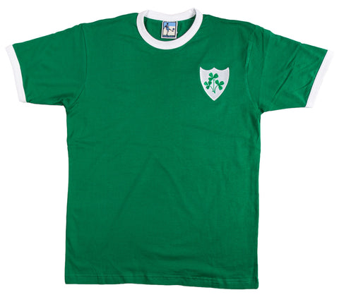 Republic of Ireland Eire Football T Shirt 1970s - Old School Football
