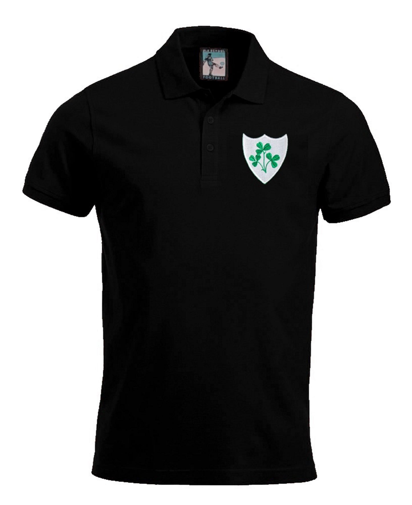 Ireland Rugby Retro Polo Shirt - Polo