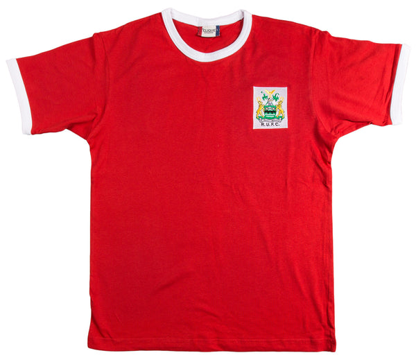 Rotherham United Retro Football T Shirt 1940s - 1950s - Old School Football