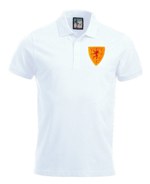 Scotland Retro Football Polo Shirt - Polo