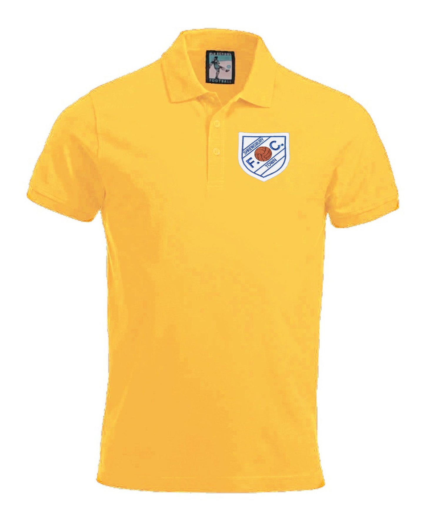 Shrewsbury Town Retro 1960s Football Polo Shirt - Polo