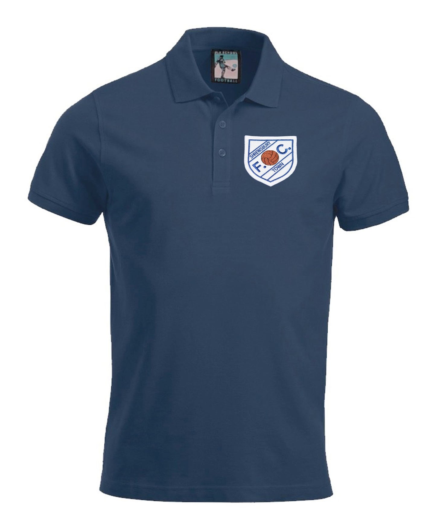 Shrewsbury Town Retro 1960s Football Polo Shirt - Polo