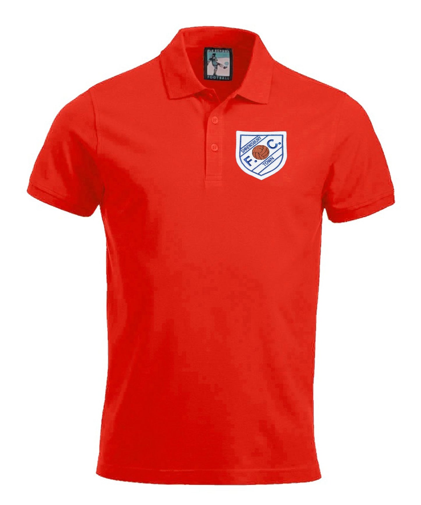 Shrewsbury Town Retro 1960s Football Polo Shirt - Polo