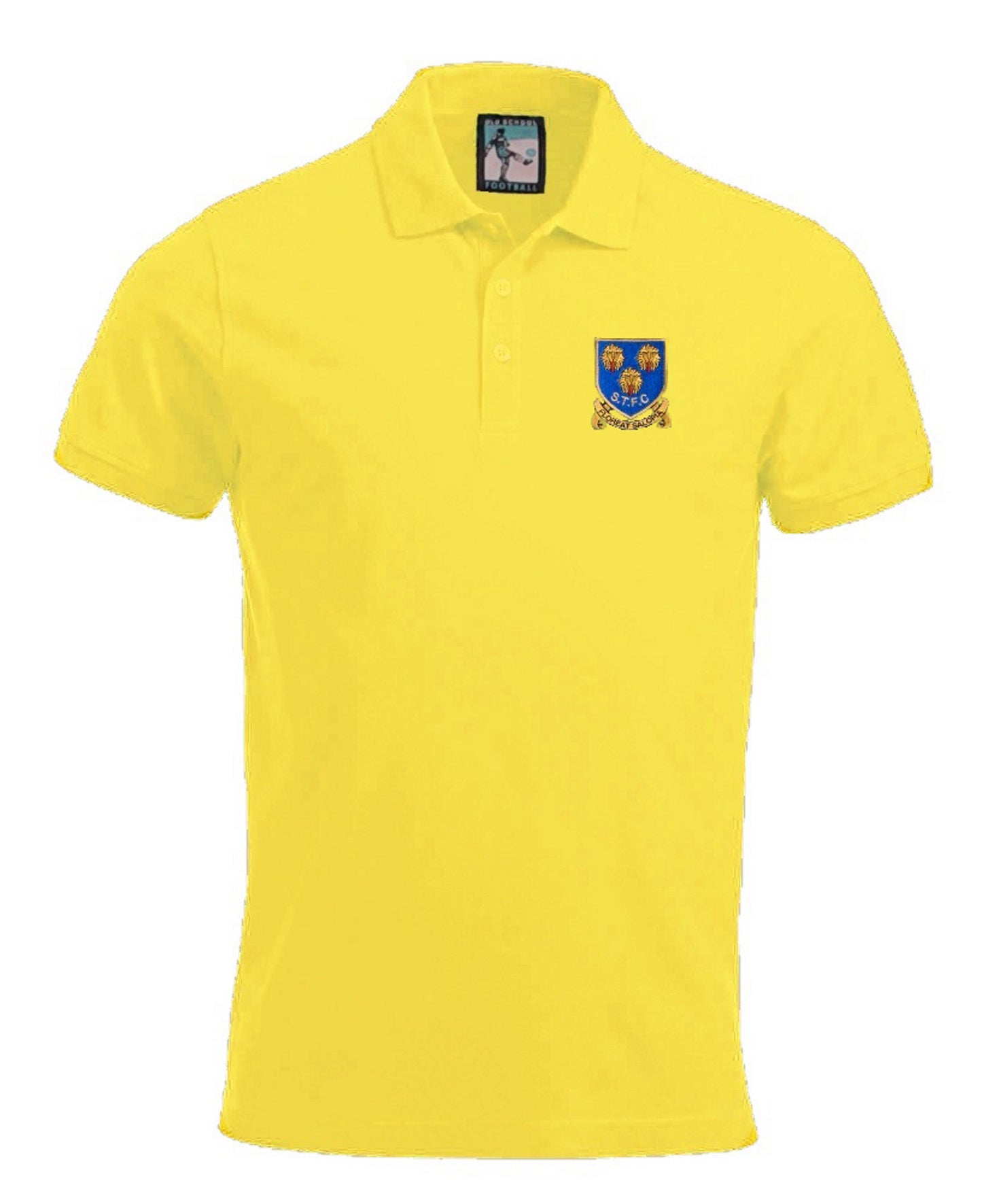 Shrewsbury Town Retro 1993 - 2007 Football Polo Shirt - Polo