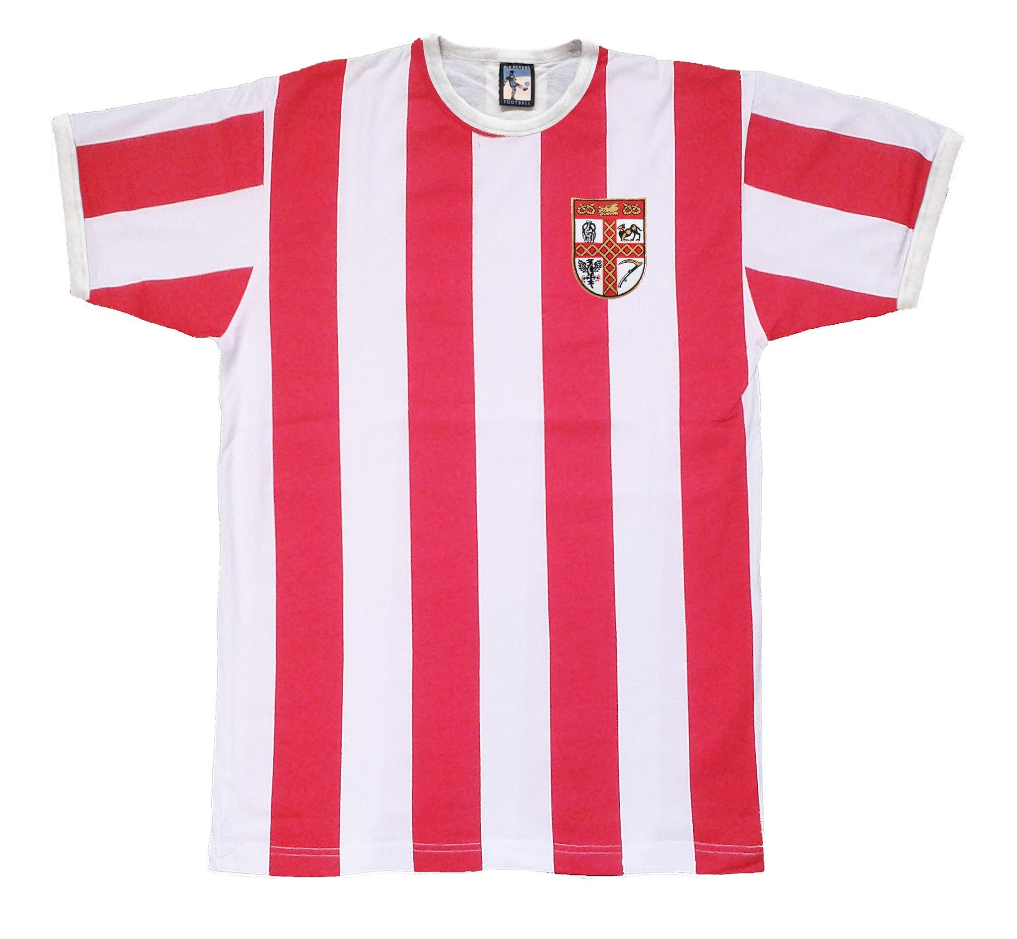 Stoke City Retro Football T Shirt 1950s - Old School Football