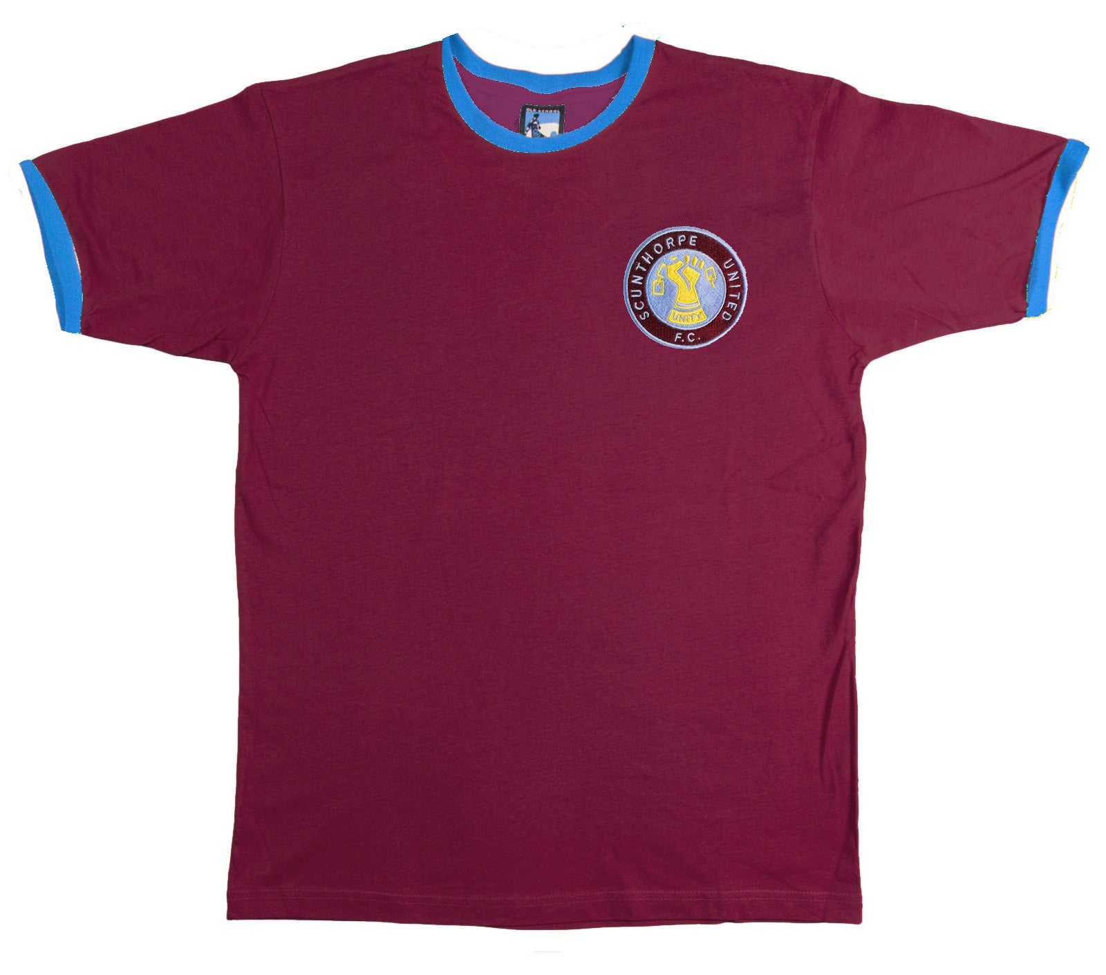 Scunthorpe United Retro Football T Shirt 1980s - Old School Football