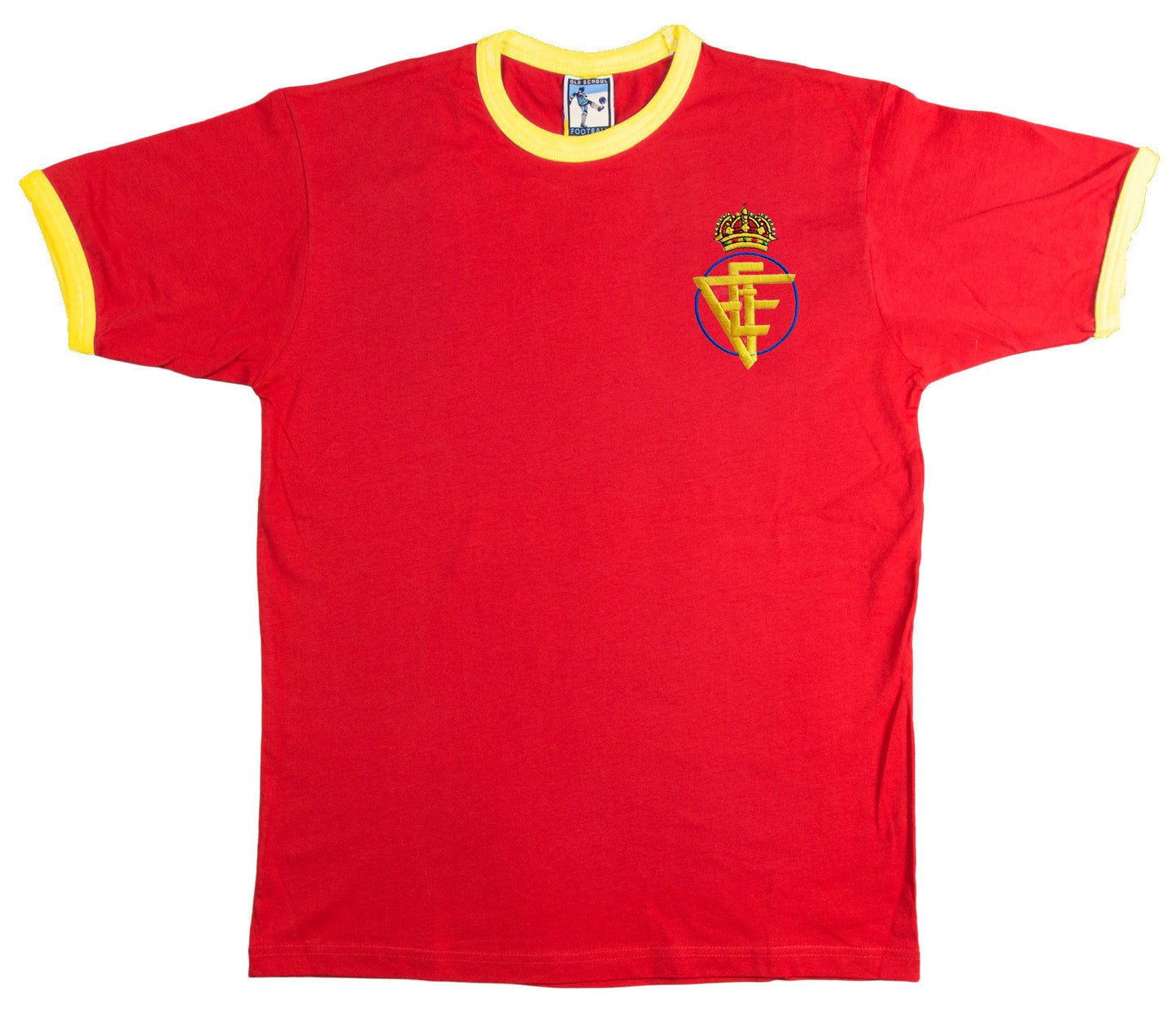 Spain Retro Football T Shirt 1982 - Old School Football