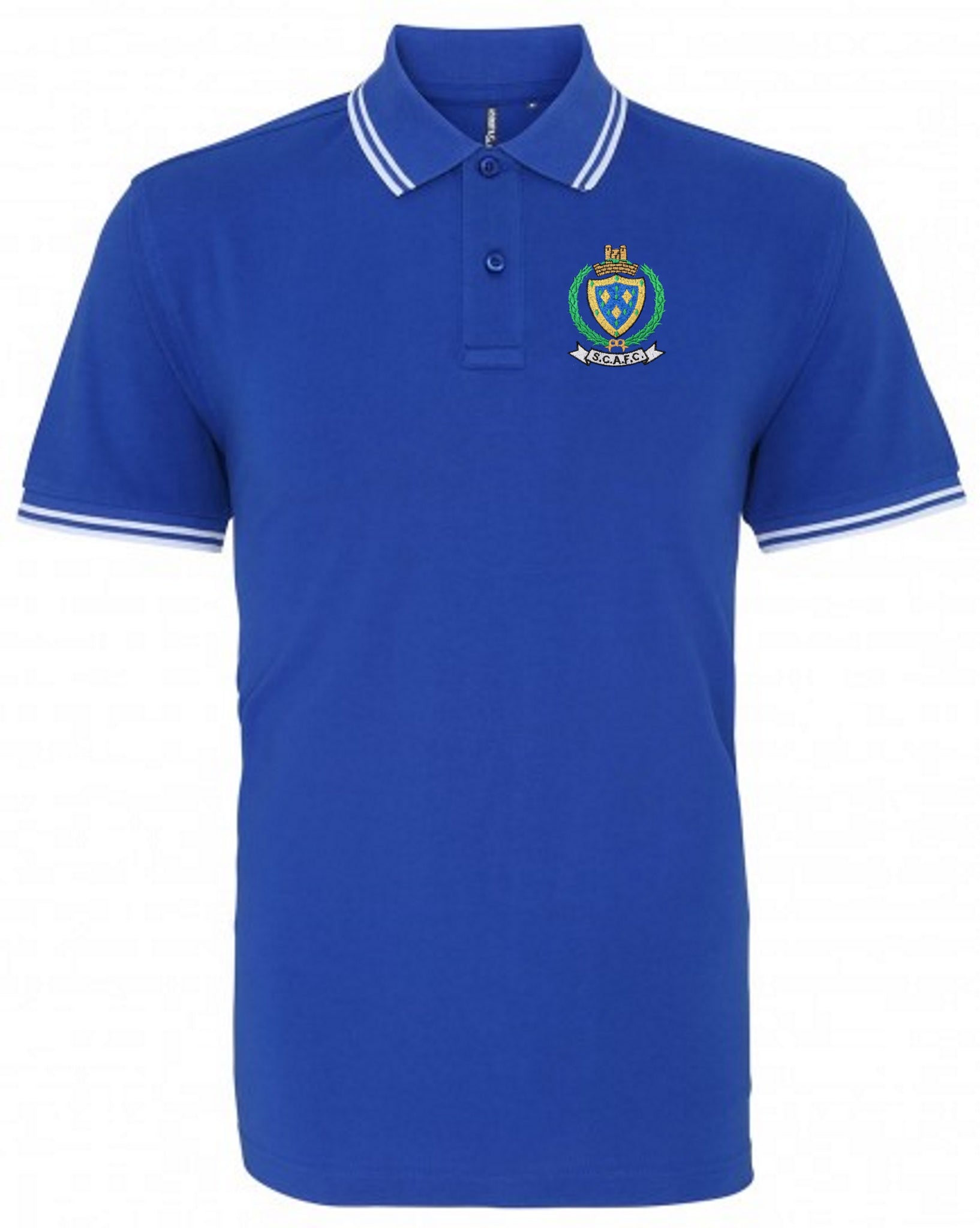 Stockport County Retro Football Iconic Polo Shirt 1960s-Polo