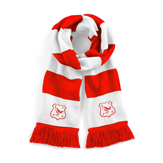 Swindon Town Retro Football Scarf 1960s - Old School Football