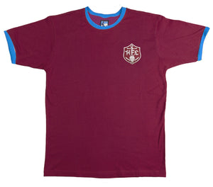 Thames Ironworks (West Ham) Retro Football T Shirt 1895 - Old School Football