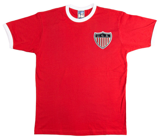 USA Retro Football T Shirt 1950 - Old School Football